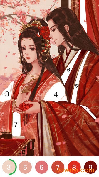 乐涂数字填色内购最新版 游戏截图